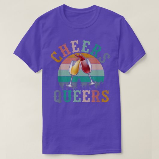 Cheer Queers T-shirt (Design voorkant)