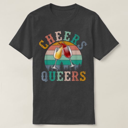 Cheer Queers T-shirt (Design voorkant)