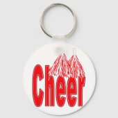 Cheer Red Sleutelhanger (Voorkant)