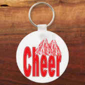 Cheer Red Sleutelhanger (Voorkant)