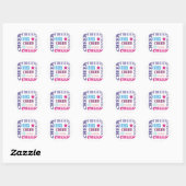 Cheer Repeteren Ronde Sticker (Vel)