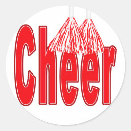 Cheer Rode Stickers