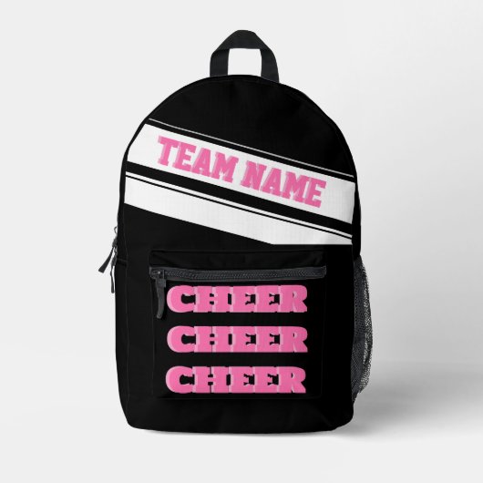 Cheer rugzakken cheerleading school roos roze (Voorkant)