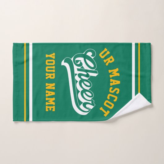 Cheer Script, Aangepaste Naam, Cheer Team Persoonl Handdoek (Handdoek)