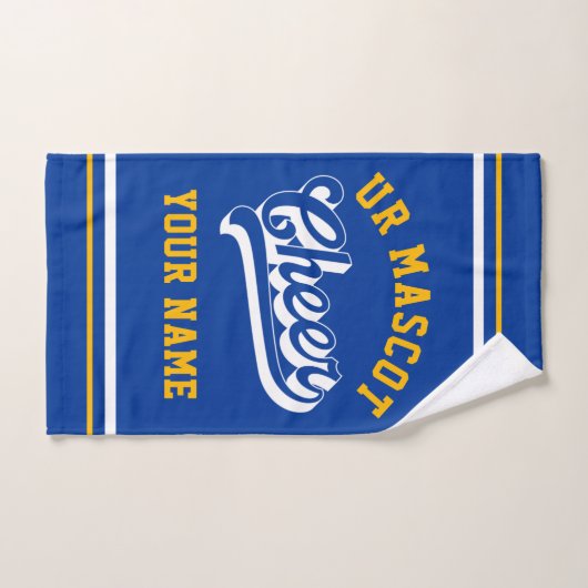 Cheer Script, Aangepaste Naam, Cheer Team Persoonl Handdoek (Handdoek)