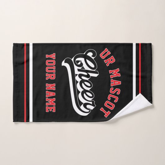 Cheer Script, Aangepaste Naam, Cheer Team Persoonl Handdoek (Handdoek)