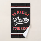 Cheer Script, Aangepaste Naam, Cheer Team Persoonl Handdoek (Handdoek)