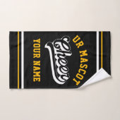 Cheer Script, Custom Name, Cheer Team Personalized Handdoek (Handdoek)