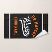 Cheer Script, Custom Name, Cheer Team Personalized Handdoek (Handdoek)