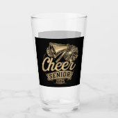 Cheer Senior 2025 Cheerleader Afstudeerklas Van Glas (Voorkant)