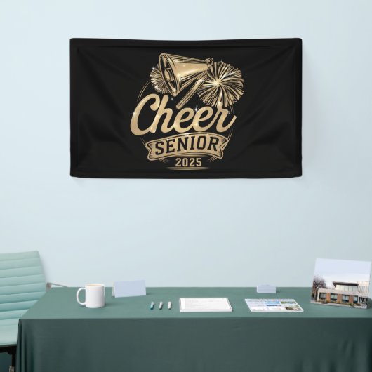 Cheer Senior 2025 Cheerleader Afstuderen Klasse va Spandoek (Beurs)