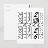 Cheer Senior 2026 Briefkaart (Voorkant / Achterkant)