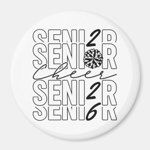 Cheer Senior 2026 Cirkelmagneet Magneet