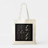 Cheer Senior 2026 Tote Bag (Achterkant)