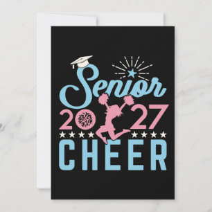 Cheer Senior 2027 Cheerleading Afgestudeerde Kaart
