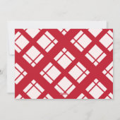 CHEER - speelse vakantiefoto ontwerp Feestdagenkaart (Achterkant)