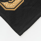 Cheer Squad Gold Funny Srt Cheerleader Cheerleadin Fleece Deken (Hoek)