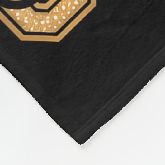 Cheer Squad Gold Funny Srt Cheerleader Cheerleadin Fleece Deken (Hoek)