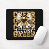 Cheer Squad Gold Funny Srt Cheerleader Cheerleadin Muismat (Met muis)