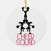Cheer Squad Keramisch Ornament (Voorkant)