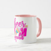 Cheer Squad mam Rainbow Coffee Mok (Voorkant rechts)