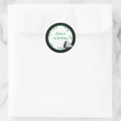 Cheer Sticker of adreslabel Groen (Tas)