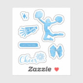 Cheer Sticker Pack, Cheerleader (Vel)