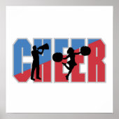 CHEER T-shirts en cadeautjes Poster (Voorkant)