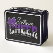 Cheer Team ADD NAME School Athlete Cheerleader (Achterkant)