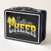 Cheer Team ADD NAME School Athlete Cheerleader (Voorkant)