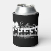 Cheer Team ADD NAME School Athlete Cheerleader Blikjeskoeler (Blikje Voorkant)