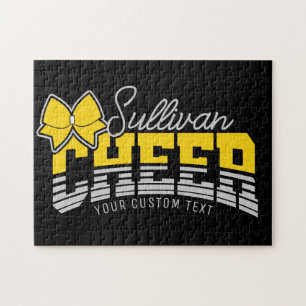 Cheer Team ADD NAME School Athlete Cheerleader Legpuzzel