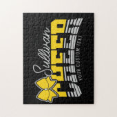 Cheer Team ADD NAME School Athlete Cheerleader Legpuzzel (Verticaal)