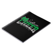 Cheer Team ADD NAME School Athlete Cheerleader Notitieboek (Linkerzijde)