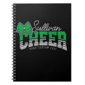 Cheer Team ADD NAME School Athlete Cheerleader Notitieboek (Voorkant)