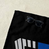 Cheer Team ADD NAME School Athlete Cheerleader Strandlaken (In situ)