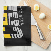 Cheer Team ADD NAME School Athlete Cheerleader Theedoek (Quarter Fold)