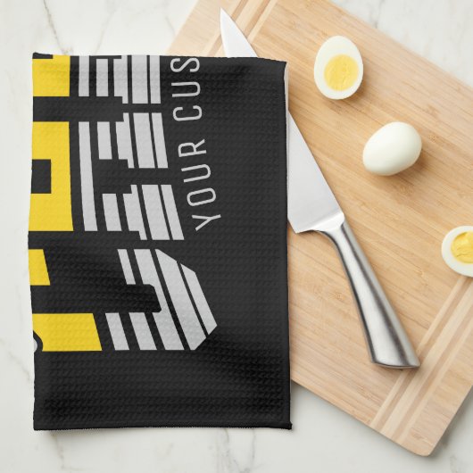 Cheer Team ADD NAME School Athlete Cheerleader Theedoek (Quarter Fold)