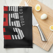 Cheer Team ADD NAME School Athlete Cheerleader Theedoek (Quarter Fold)