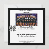 Cheer Team Cheerleader Bedankkaartjes Bedankkaart (Achterkant)