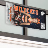 Cheer Team Custom Sports Photo Senior Cheerleading Spandoek (Buitenkant Gebouw)