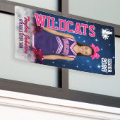 Cheer Team Custom Sports Photo Senior Cheerleading Spandoek (Buitenkant Gebouw)