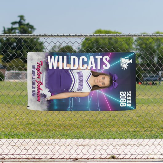 Cheer Team Sports Photo Cheerleading Senior Night Spandoek (Insitu)