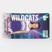 Cheer Team Sports Photo Cheerleading Senior Night Spandoek (Horizontaal)