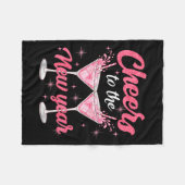 Cheer To The New Year Happy New Year 2026 Countdow Fleece Deken (Voorkant (Horizontaal))