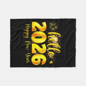 Cheer To The New Year Happy New Year 2026 Party  Fleece Deken (Voorkant (Horizontaal))