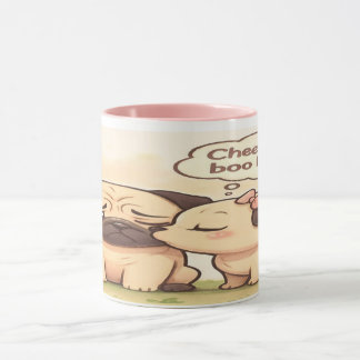 Cheer Up Boo Boo: Cute Pug Mug Mok