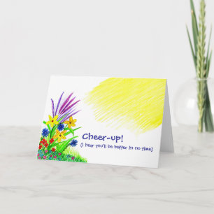 Cheer-up Bouquet Kaart