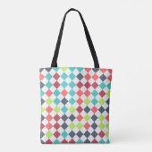 Cheer Up Harlequin Tote Bag (Achterkant)