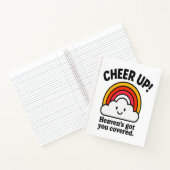 Cheer Up, Heaven’s Got You Covered SPIRAL Notitieboek (Binnen)